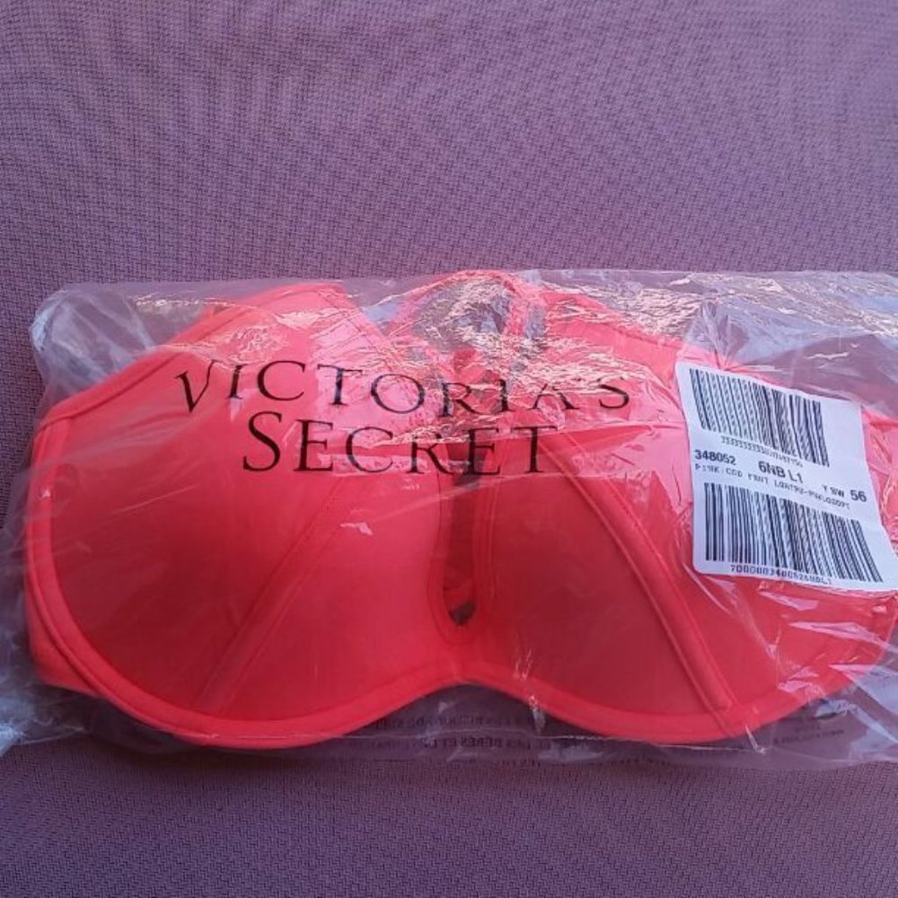 New VS PINK strappy front T-back bikini top